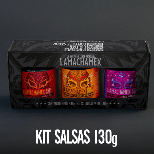 Kit de salsa Macha LaMacha Mex x 130 g C/u