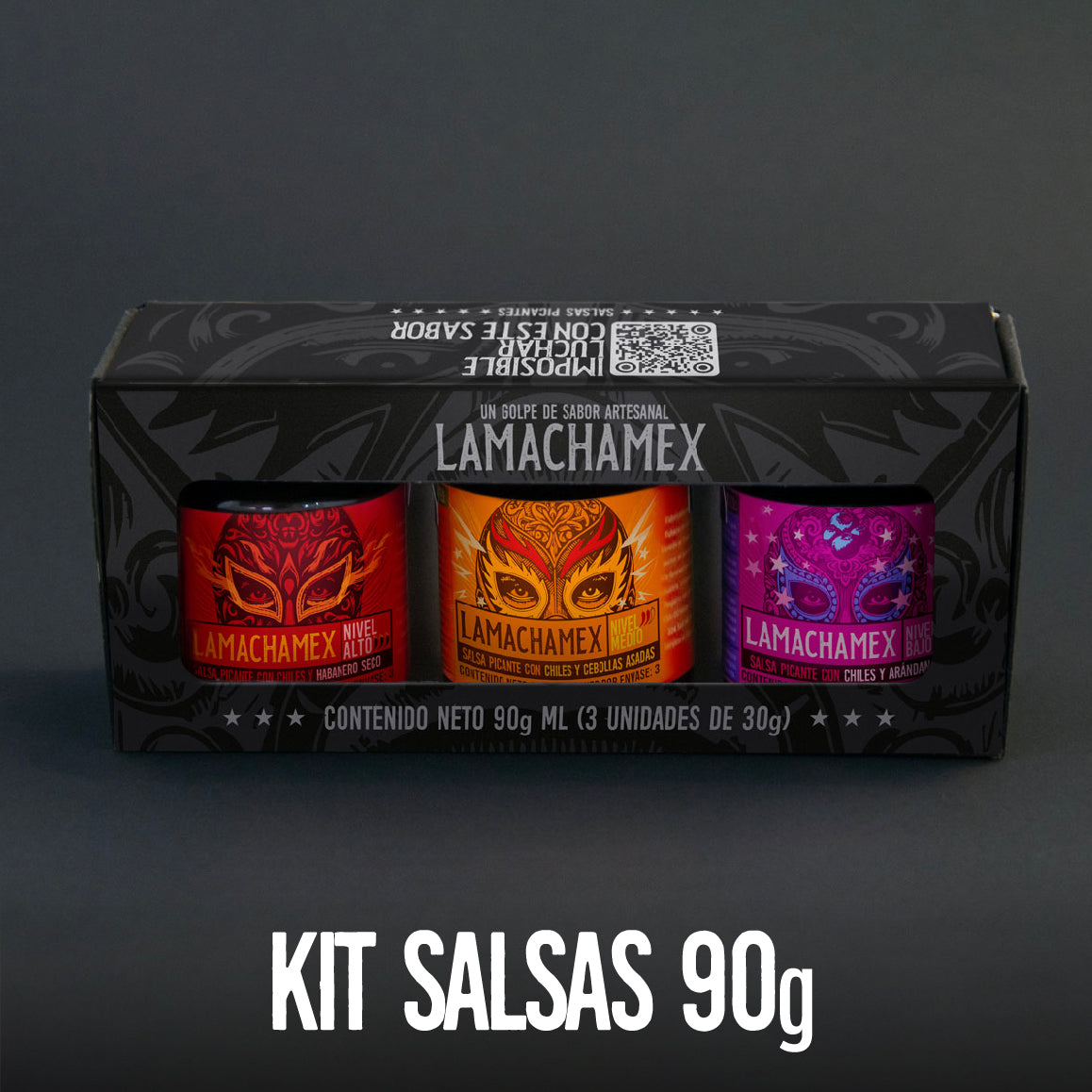 las tres Salsas Machas